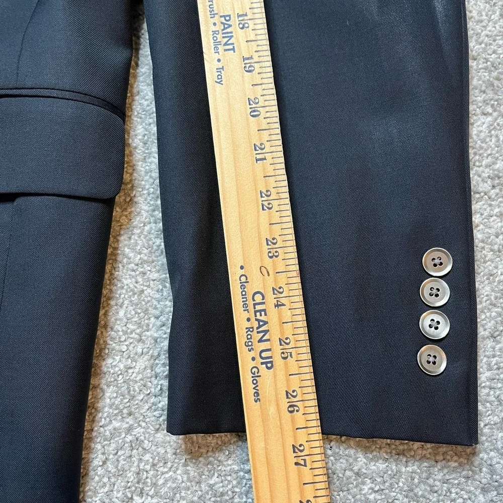 Jack Victor Loretowood Men's Blazer Jacket Super 110's 42 XL Italy 100% Wool
